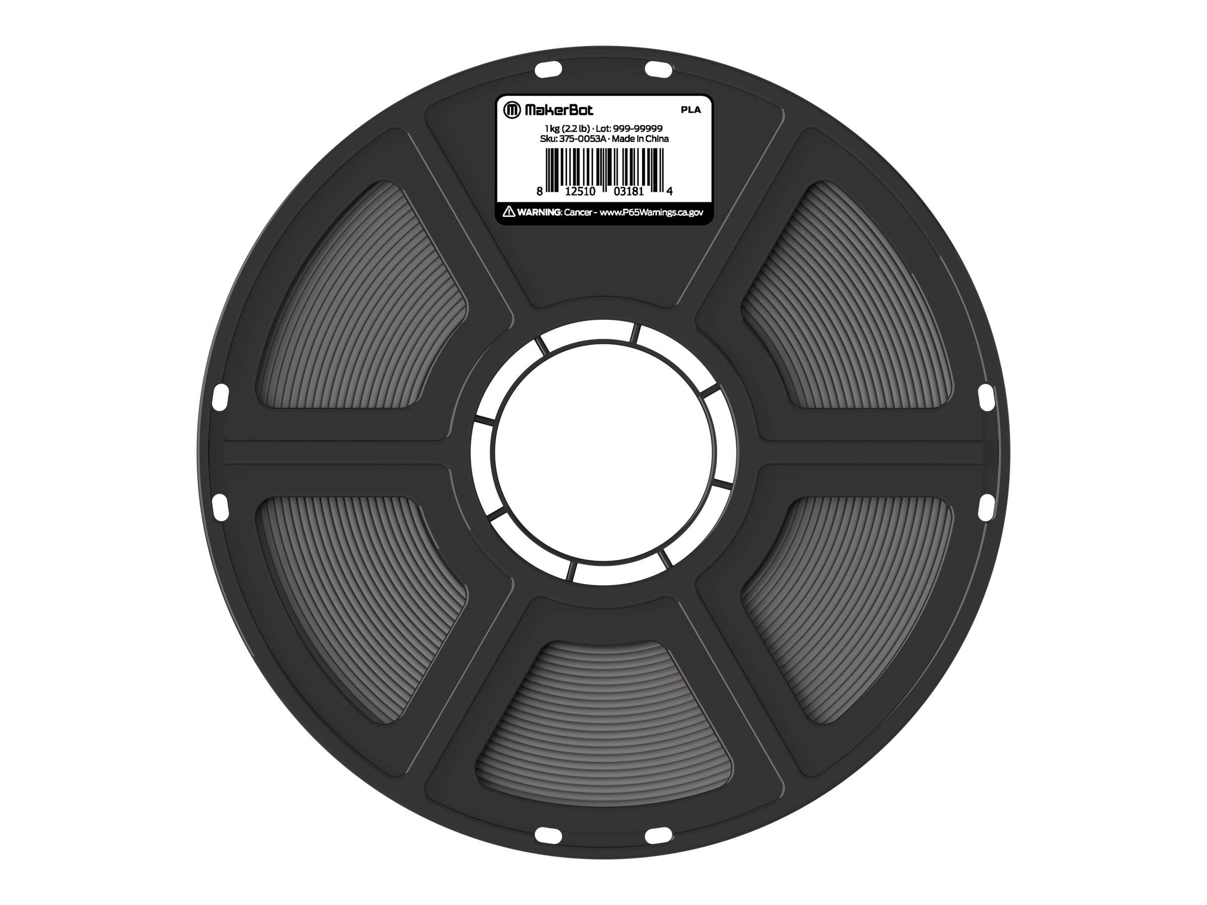 MakerBot Grau - 1 kg - PLA-Filament (3D) - Filament - Grau