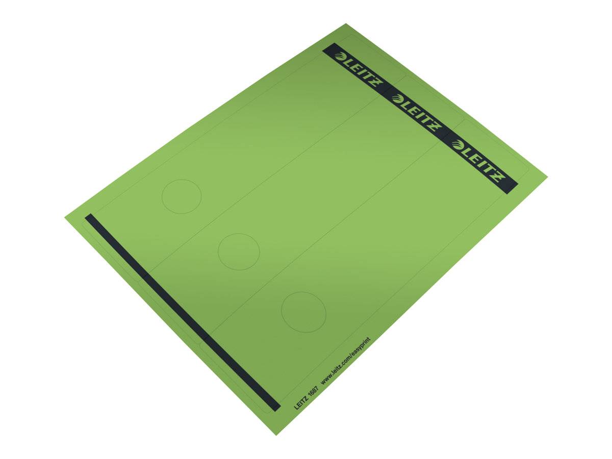 ESSELTE LEITZ - Leitz - Ordneretiketten - grün (Packung mit 75)