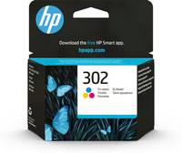 HP 302 Druckerpatrone Original Cyan, Magenta, Gelb F6U65AE Tinte