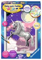 Ravensburger Malset Malen nach Zahlen - Einhorn - 1 Seiten - Farben enthalten -
