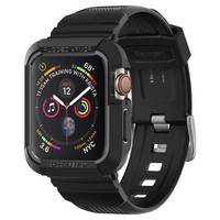 Spigen 062CS25324, Hülle, Smartwatch, Schwarz, Apple, Apple Watch Series 4 (44mm), Thermoplastische Polyurethane (TPU)