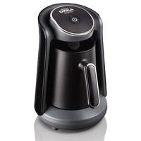 arzum OKKA MINIO Mokka-Kaffeemaschine Schwarz, Chrom