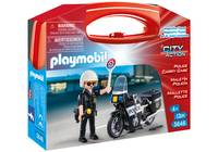 Playmobil City Action Police Carry Case, 4 Jahr(e), Mehrfarbig, Kunststoff