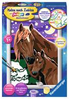 Ravensburger 27844 Ravensburger Malen-nach-Zahlen Pferde