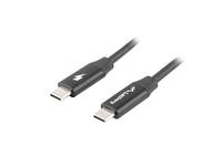 Lanberg CA-CMCM-40CU-0018-BK, 1,8 m, USB C, USB C, USB 2.0, 480 Mbit/s, Schwarz