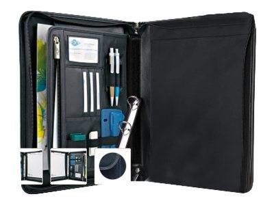 Konferenzmappe Elegance DIN A4 Kunstleder schwarz