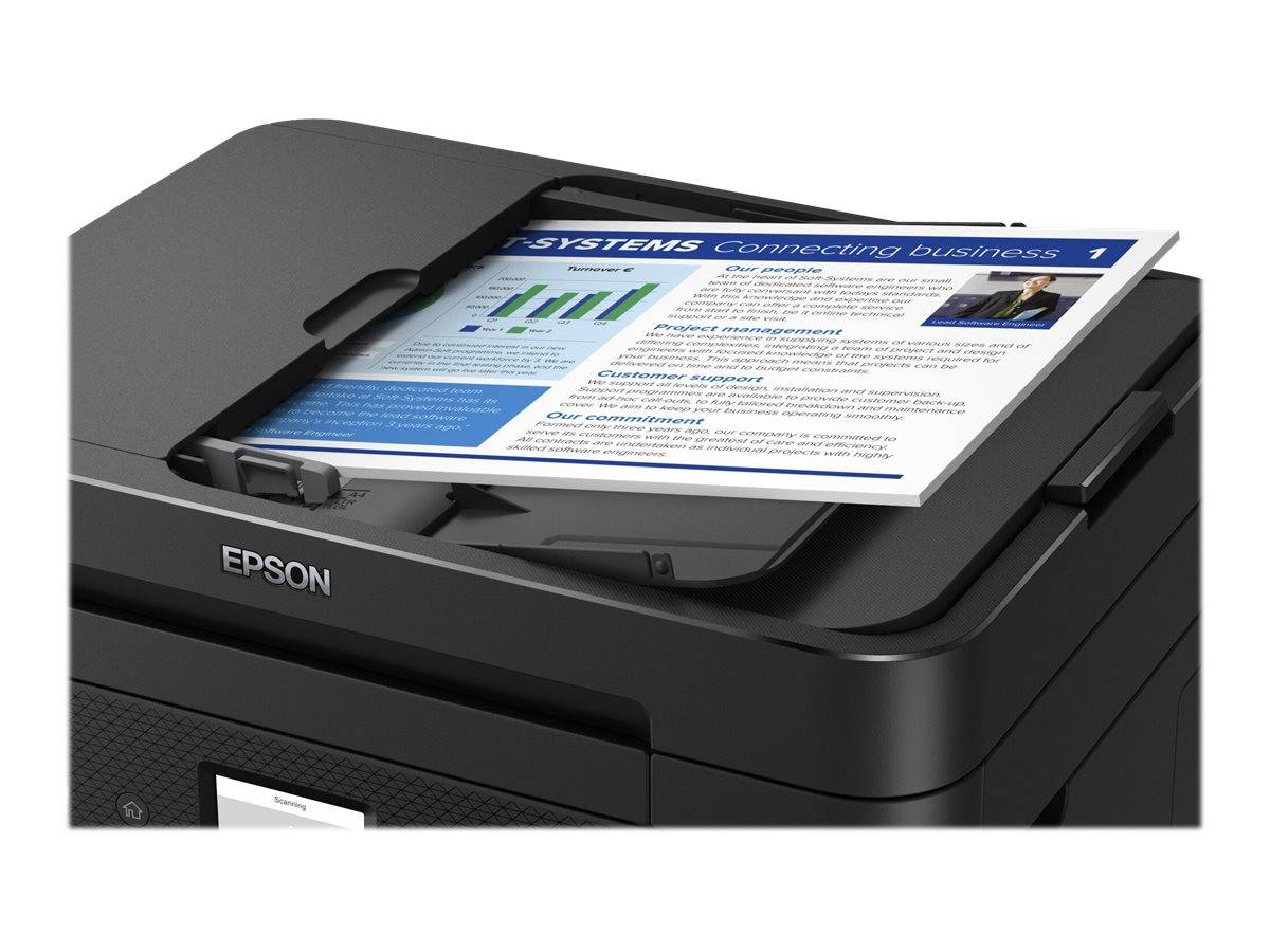 Epson WorkForce WF-2960DWF Multifunktionsdrucker Tintenstrahl Farbe A4 Drucker, Scanner, Kopierer, Fax ADF, Duplex, USB, WLAN