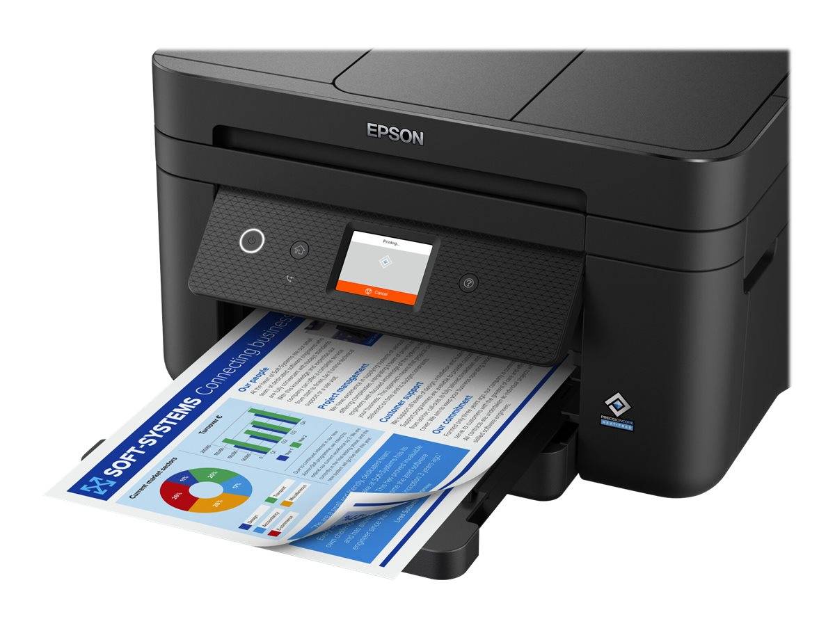 Epson WorkForce WF-2960DWF Multifunktionsdrucker Tintenstrahl Farbe A4 Drucker, Scanner, Kopierer, Fax ADF, Duplex, USB, WLAN