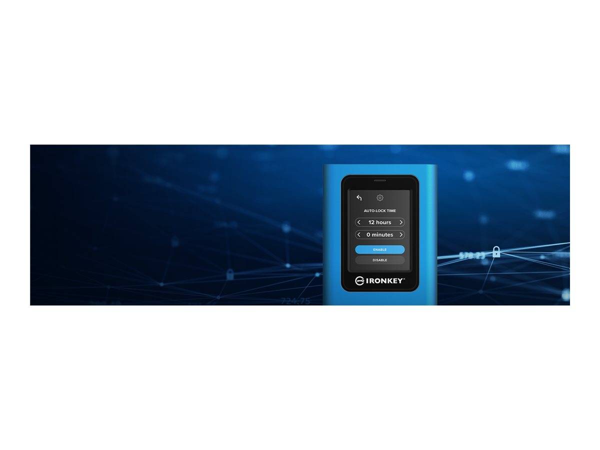 Kingston IronKey Vault Privacy 80 - SSD - verschlüsselt - 1920 GB - extern (tragbar)