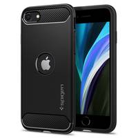 Spigen Rugged Armor Hülle iPhone SE 2020/2022 – Schwarz