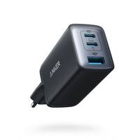 Anker INNOVATIONS - 735 - Netzteil - 65 Watt - 5A - PowerIQ 4.0 - 3 Ausgabeanschlussstellen USB Typ A, 2 x
