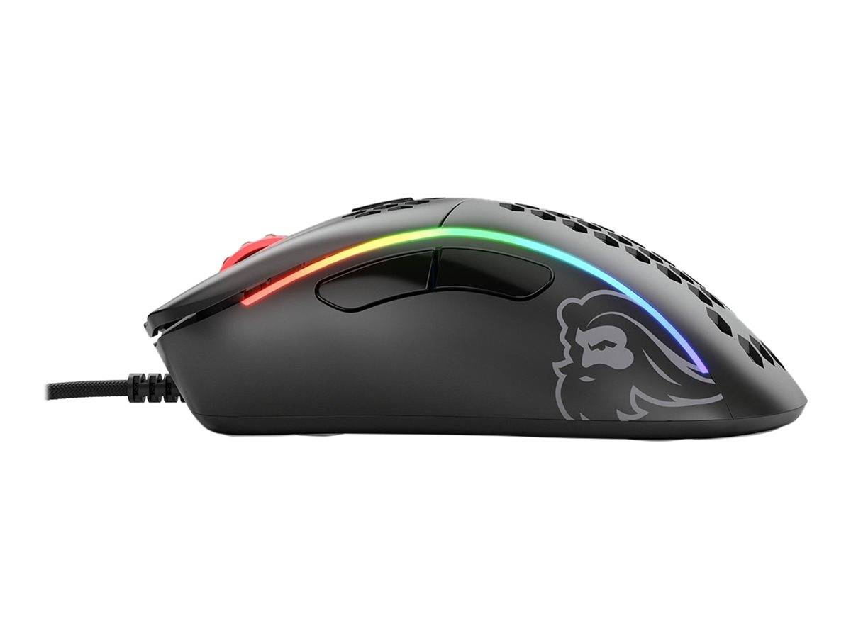 Glorious PC Gaming Race Model D- Gaming-Maus - schwarz, matt (GLO-MS-DM-MB)
