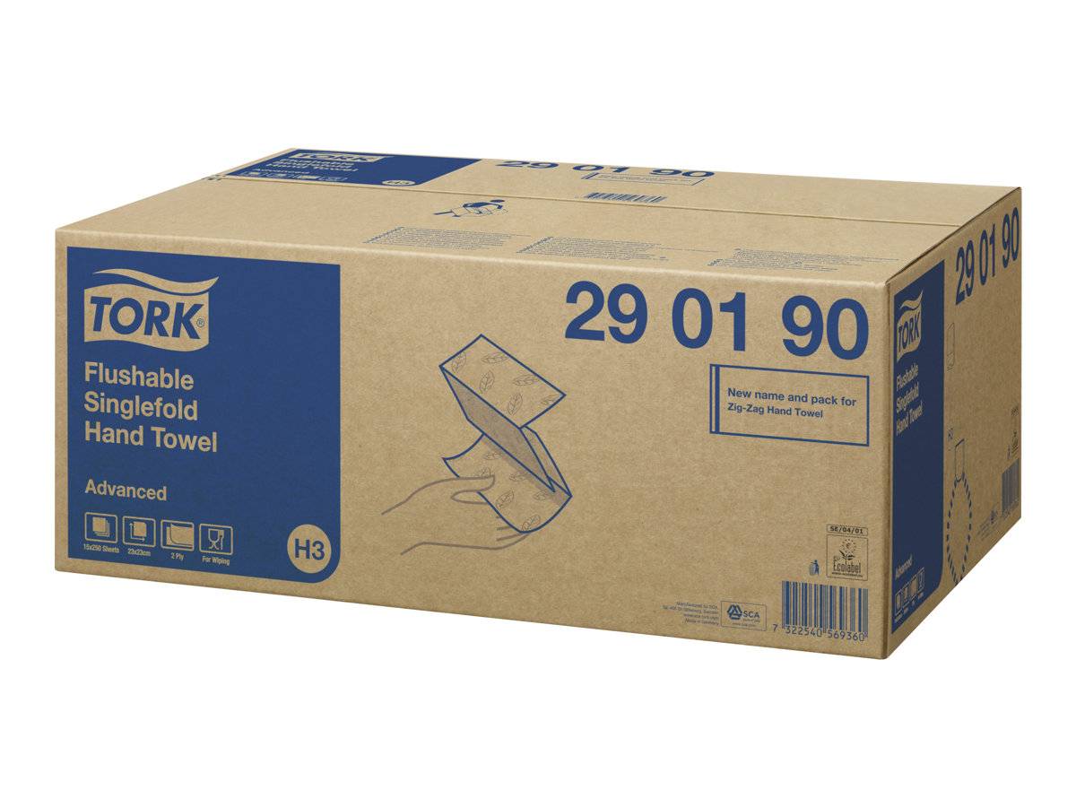 TORK Handtuchpapier, 230 x 230 mm, weiß, Z-Falz