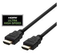 Deltaco HU-20 HDMI cable HDMI Type A Standard Black - Cable - Digital/Display/Video