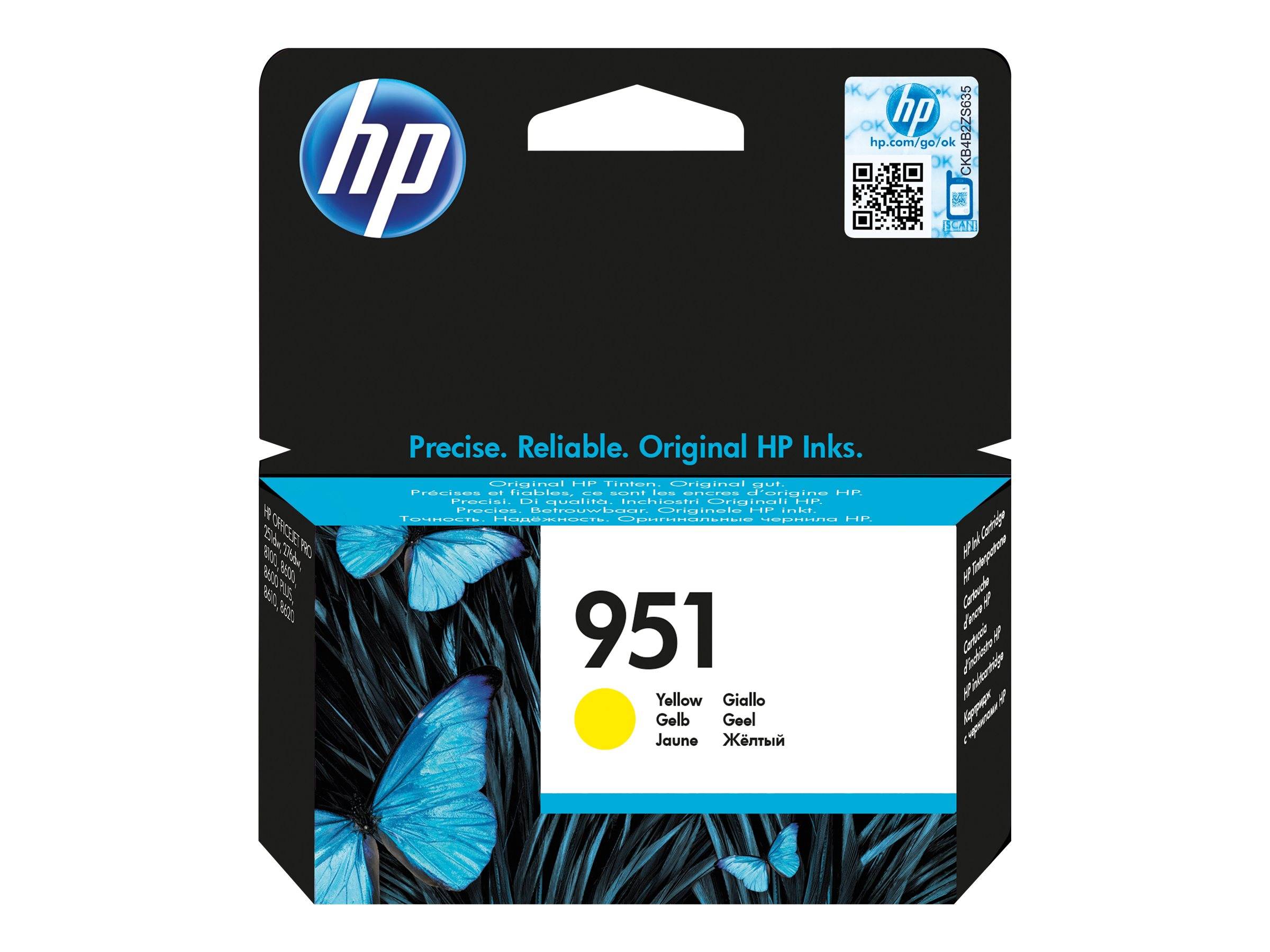 HP 951 - 8 ml - Gelb - Original - Blisterverpackung