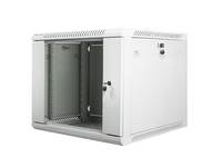 Lanberg Schrank Netzwerkschrank - geeignet für Wandmontage - Grau, RAL 7035 - 9U
