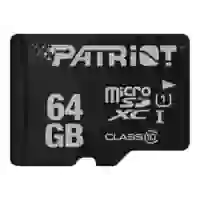 PATRIOT LX Series - Flash-Speicherkarte - 64 GB - UHS-I U1 / Class10 - microSDXC PATRIOT LX Series - Flash-Speicherkarte - 64 GB - UHS-I U1 / Class10 - microSDXC
