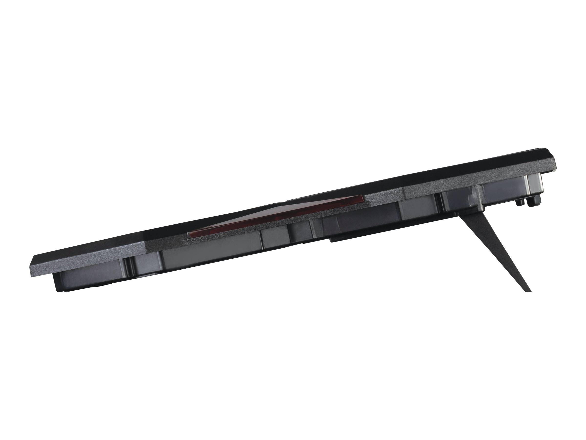 Deltaco GAMING GAM-072 - Notebook-Lüfter - 43.9 cm (17.3")140 mm - Schwarz -