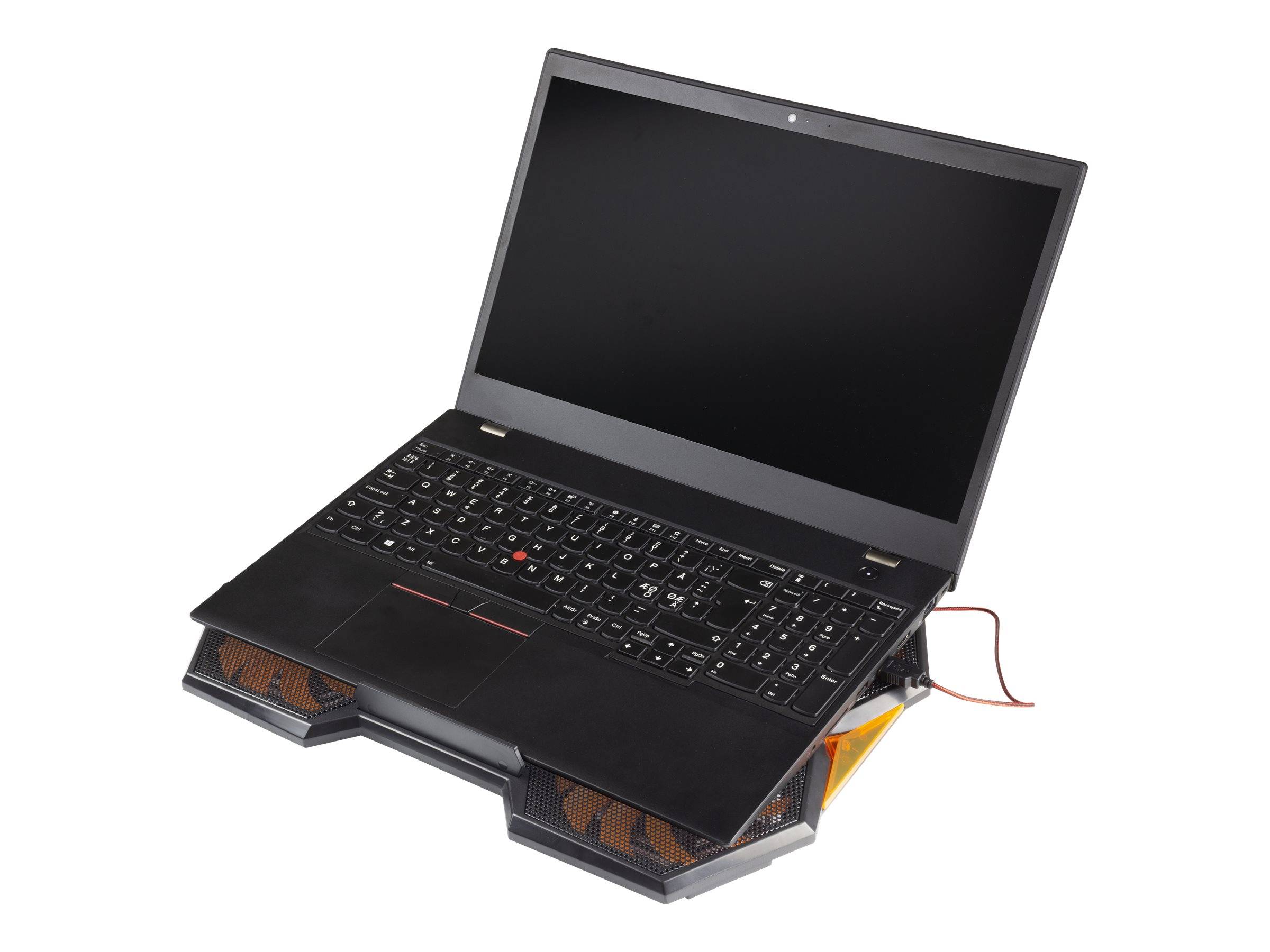 Deltaco GAMING GAM-072 - Notebook-Lüfter - 43.9 cm (17.3")140 mm - Schwarz -