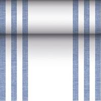 Tischläufer, stoffähnlich, PV-Tissue Mix "ROYAL Collection" 24 m x 40 cm blau "Lines"