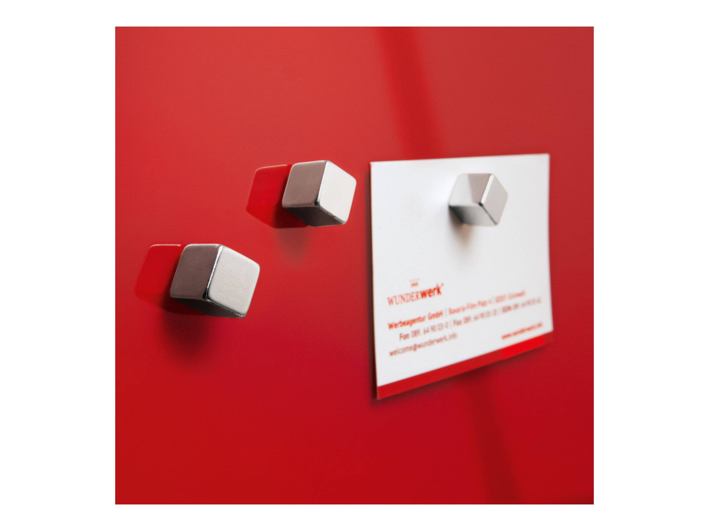 Sigel Glas-Magnetboard artverum/GL104 120x780x15 mm rot 1,3 kg