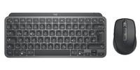 Logitech MX Keys Mini Combo for Business Kabellos Tastatur, Maus-Set Deutsch, QWERTZ Graphit