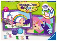 Ravensburger 27774 Ravensburger Malen-nach-Zahlen Bunte Einhornwelt
