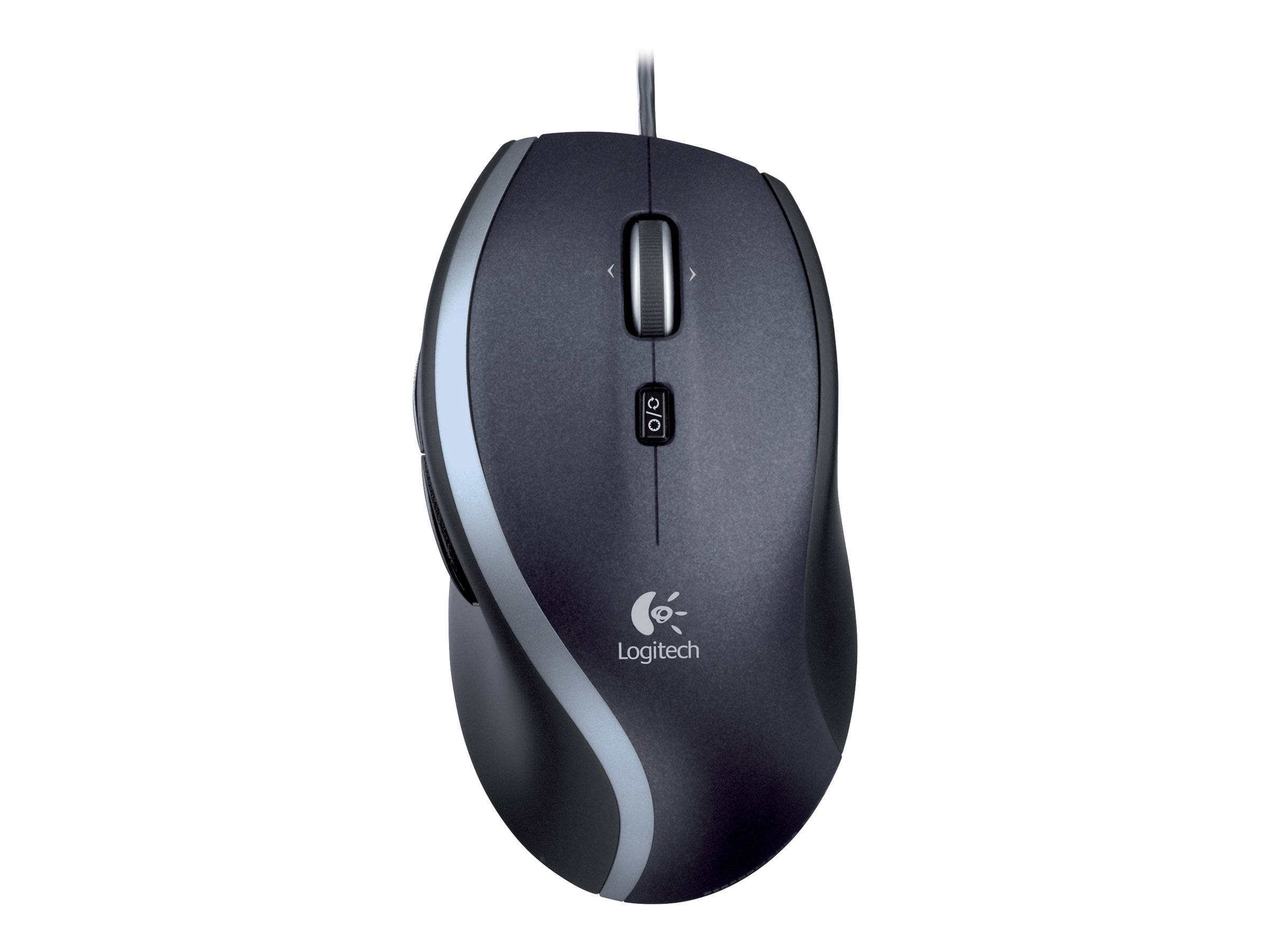 Logitech M500 Corded Optical Mouse Black