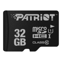 PATRIOT LX Series - Flash-Speicherkarte - 32 GB - UHS-I U1 / Class10 - microSDHC PATRIOT LX Series - Flash-Speicherkarte - 32 GB - UHS-I U1 / Class10 - microSDHC