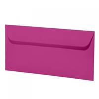 Artoz Papier Briefumschläge Mosaic DIN lang ohne Fenster fuchsia haftklebend 20