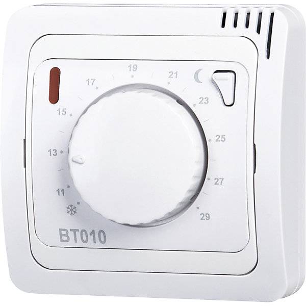 Funk-Raumthermostat BT010, Sender mit Drehrad-Regelung, für 1 Empfänger., 651779 49, Thermostat