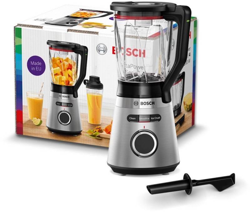Bosch Haushalt VitaPower Serie | 4 Standmixer 1200W Edelstahl