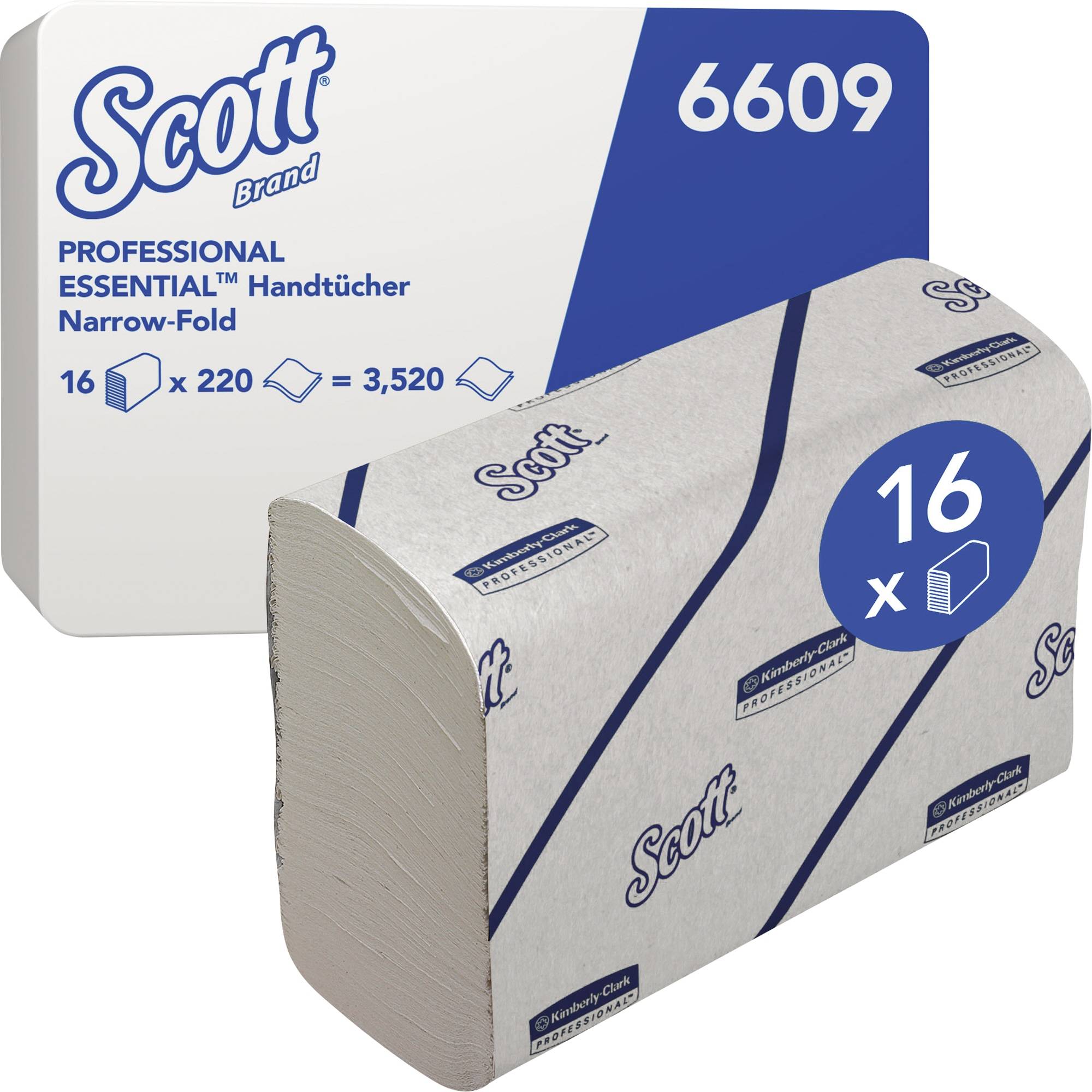 Scott Papierhandtuch Essential 2lg. ws 16x220Bl. 6609