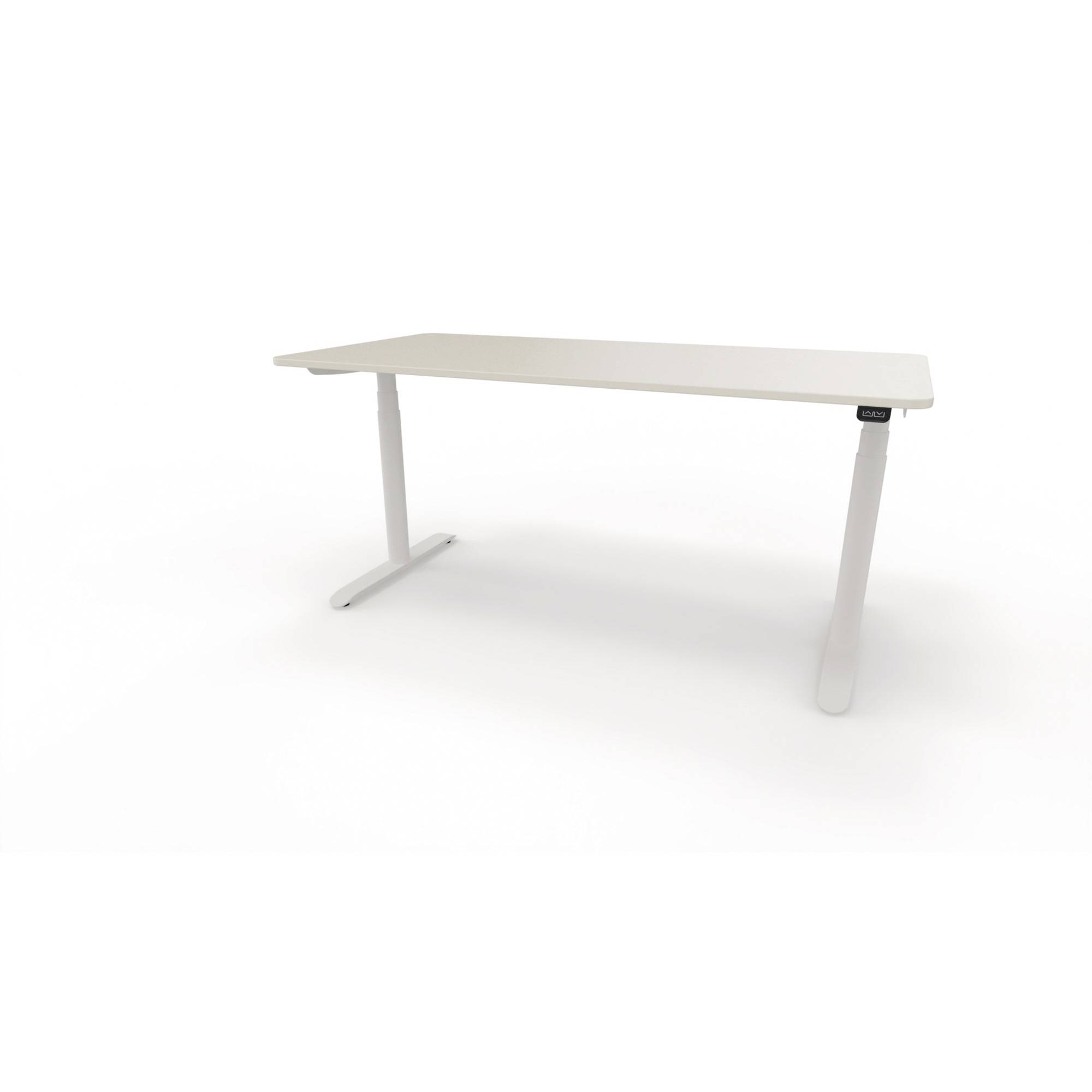 Schreibtisch se:lab e-desk 160x65-128x80 ws/ws