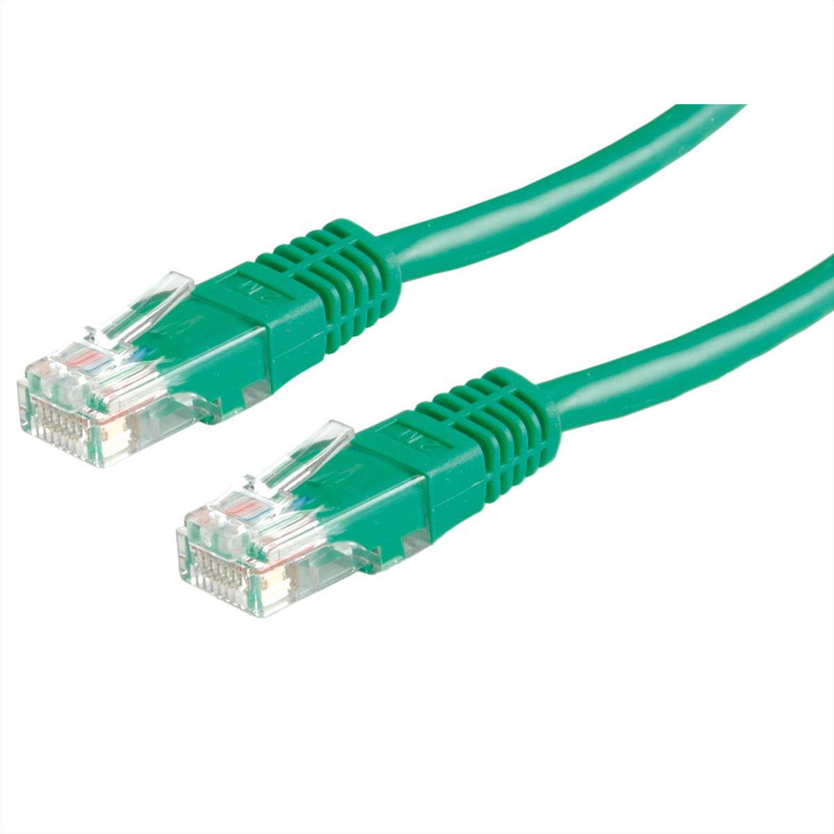 VALUE Patchkabel Kat.6 (Class E) UTP, grün, 2 m