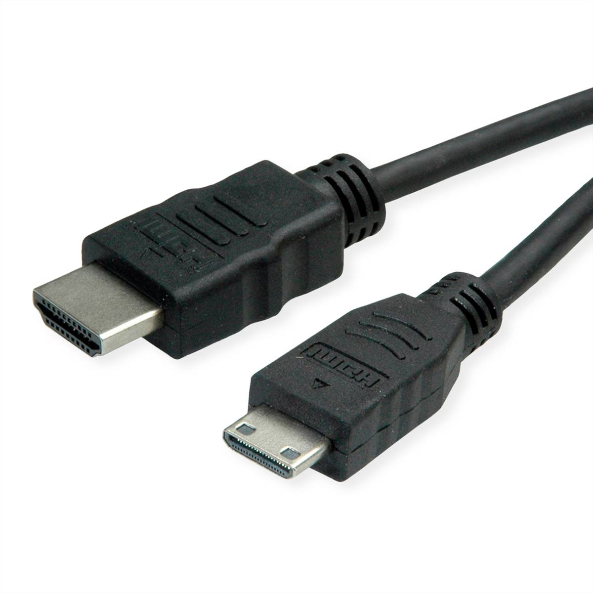 ROLINE GREEN HDMI High Speed Kabel mit Ethernet, HDMI ST - Mini HDMI ST, 2 m