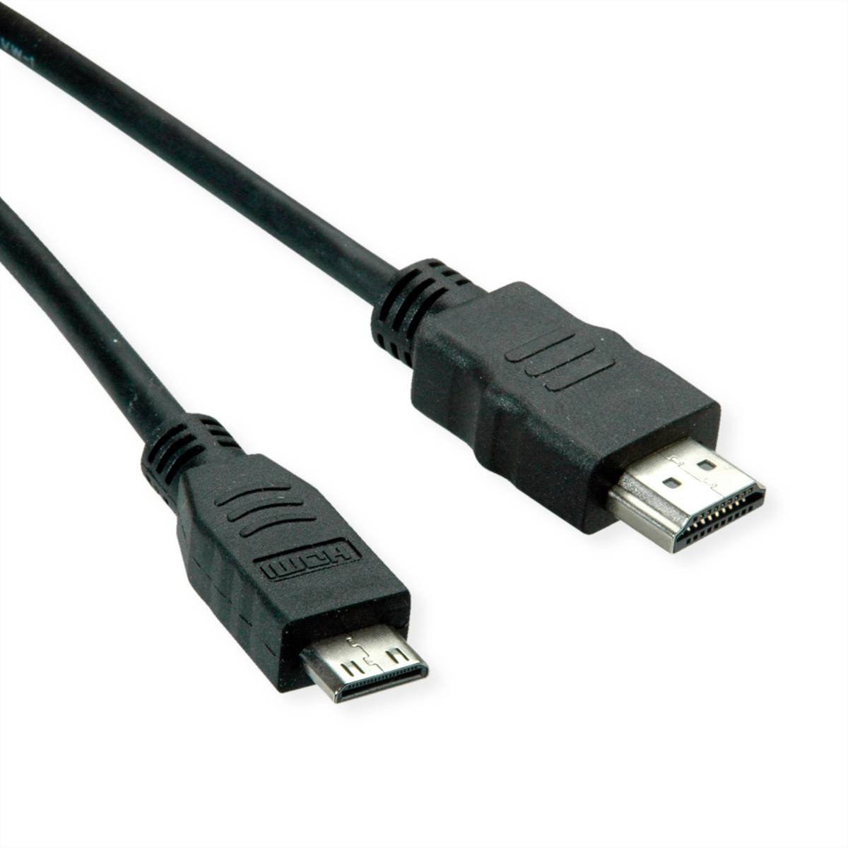 ROLINE GREEN HDMI High Speed Kabel mit Ethernet, HDMI ST - Mini HDMI ST, 2 m