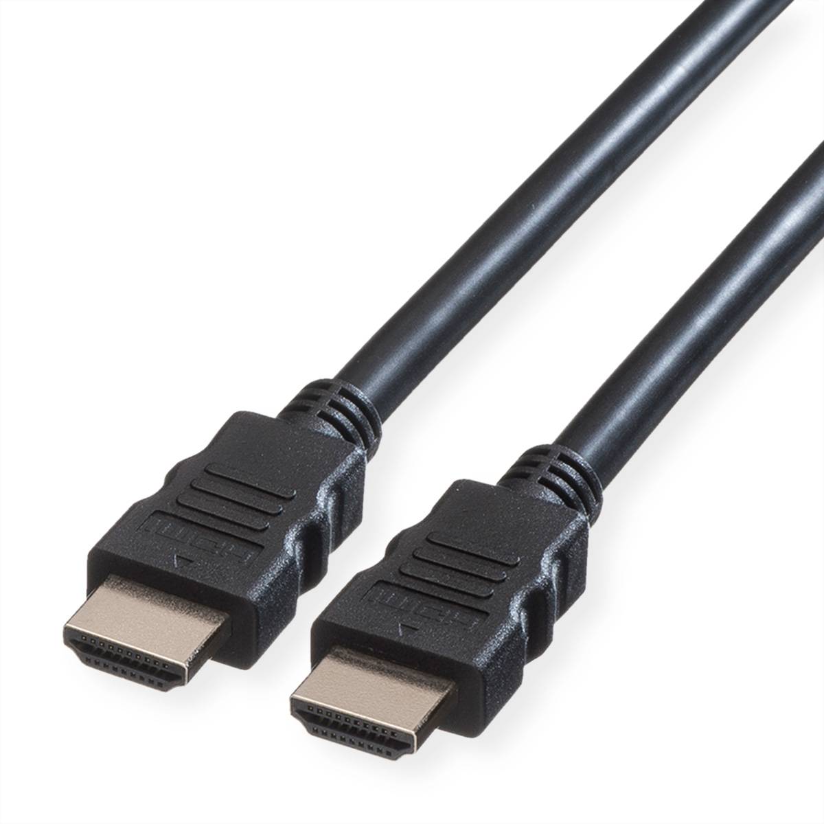ROLINE GREEN Monitorkabel HDMI High Speed, ST-ST, schwarz, 2 m