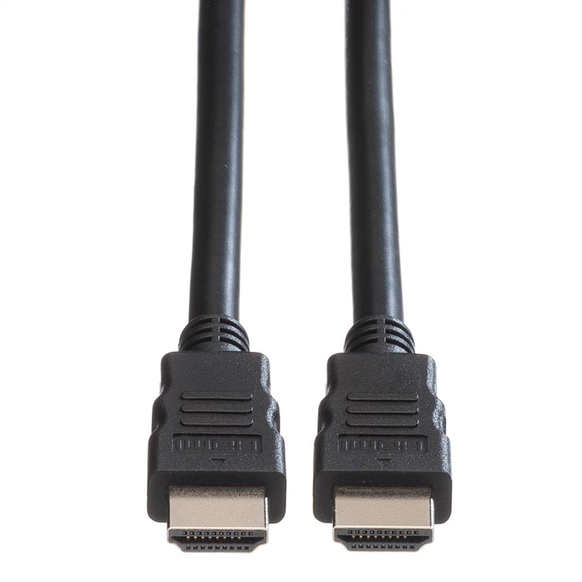 ROLINE GREEN Monitorkabel HDMI High Speed, ST-ST, schwarz, 2 m