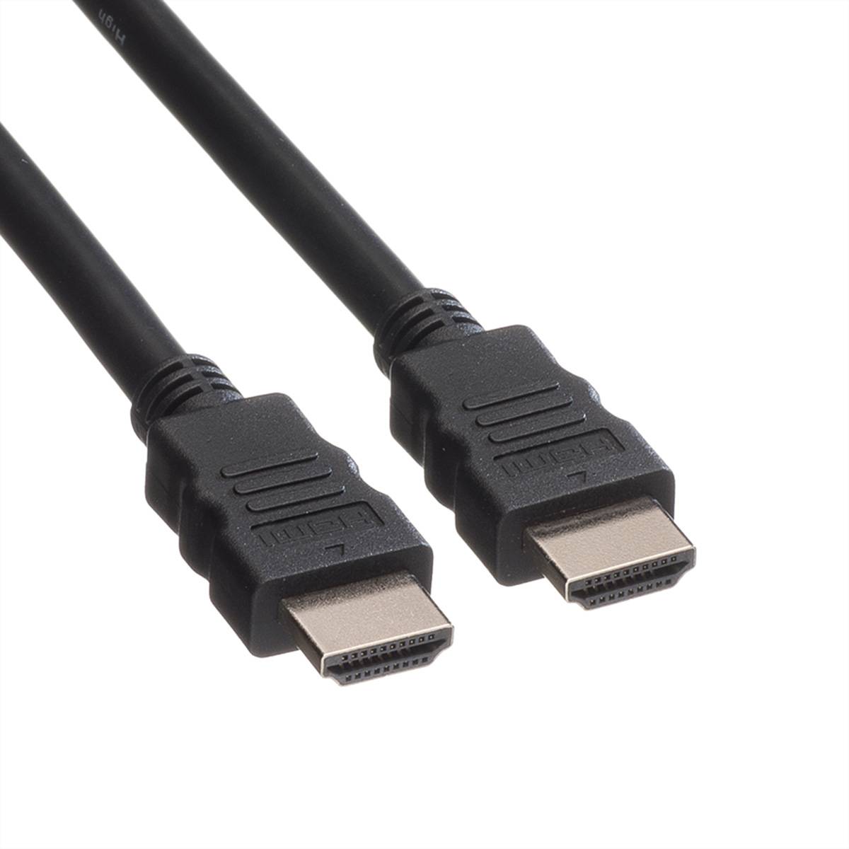 ROLINE GREEN Monitorkabel HDMI High Speed, ST-ST, schwarz, 2 m