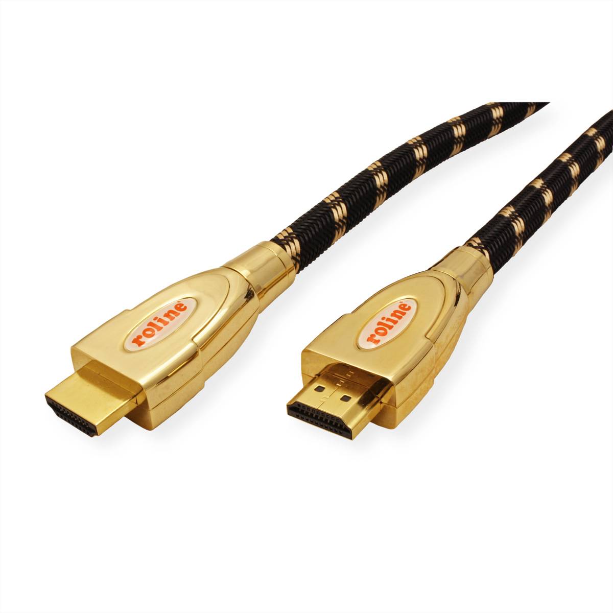 ROLINE GOLD HDMI Ultra HD Kabel mit Ethernet, ST/ST, 5 m