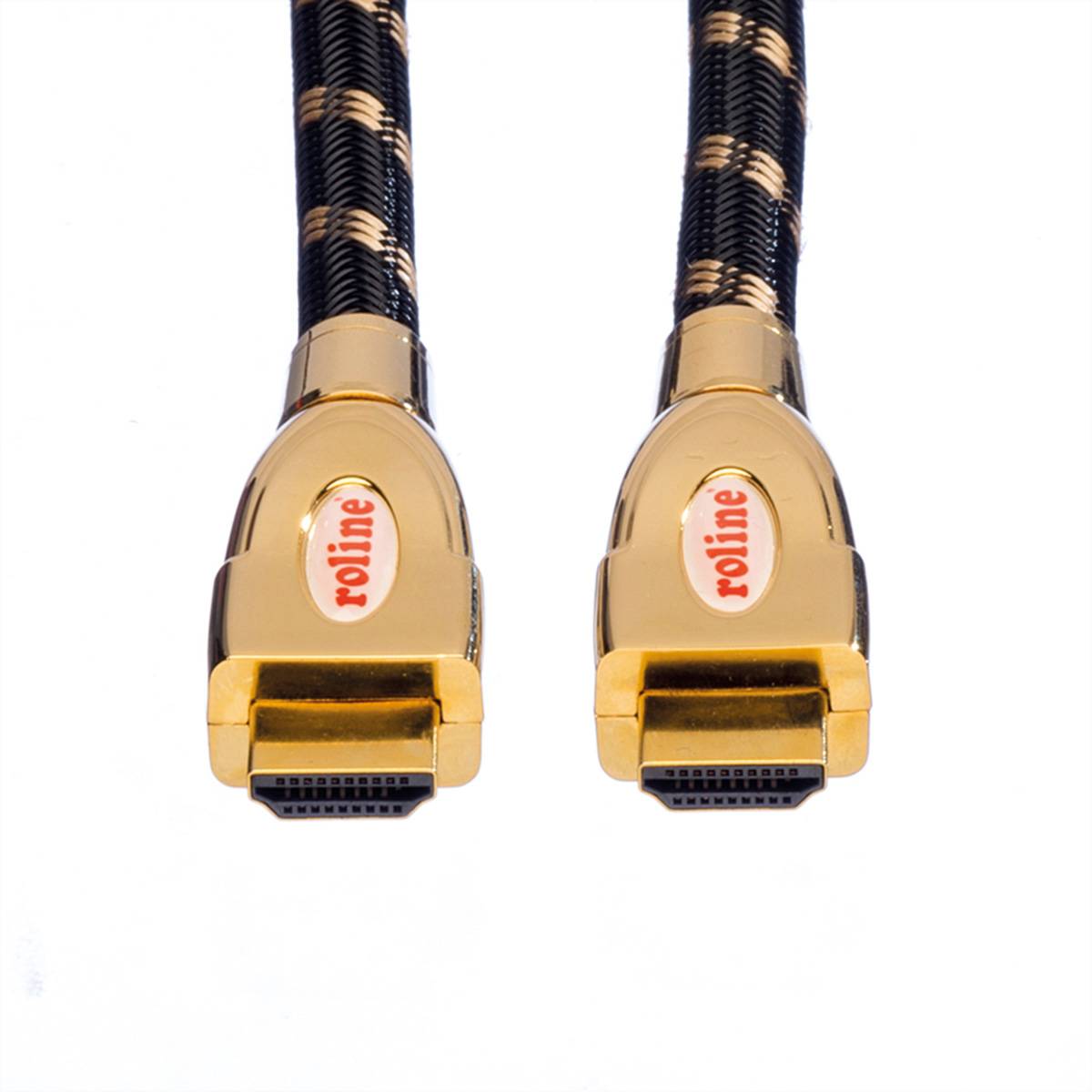 ROLINE GOLD HDMI Ultra HD Kabel mit Ethernet, ST/ST, 5 m