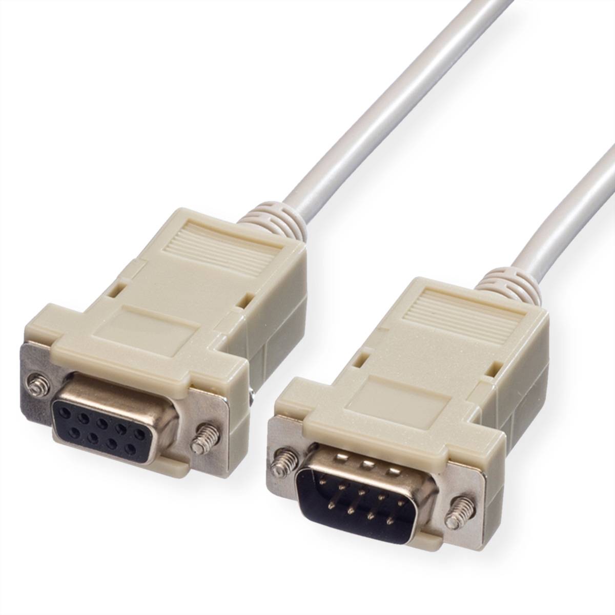 VALUE RS232-Kabel 9pol ST-BU, 3 m