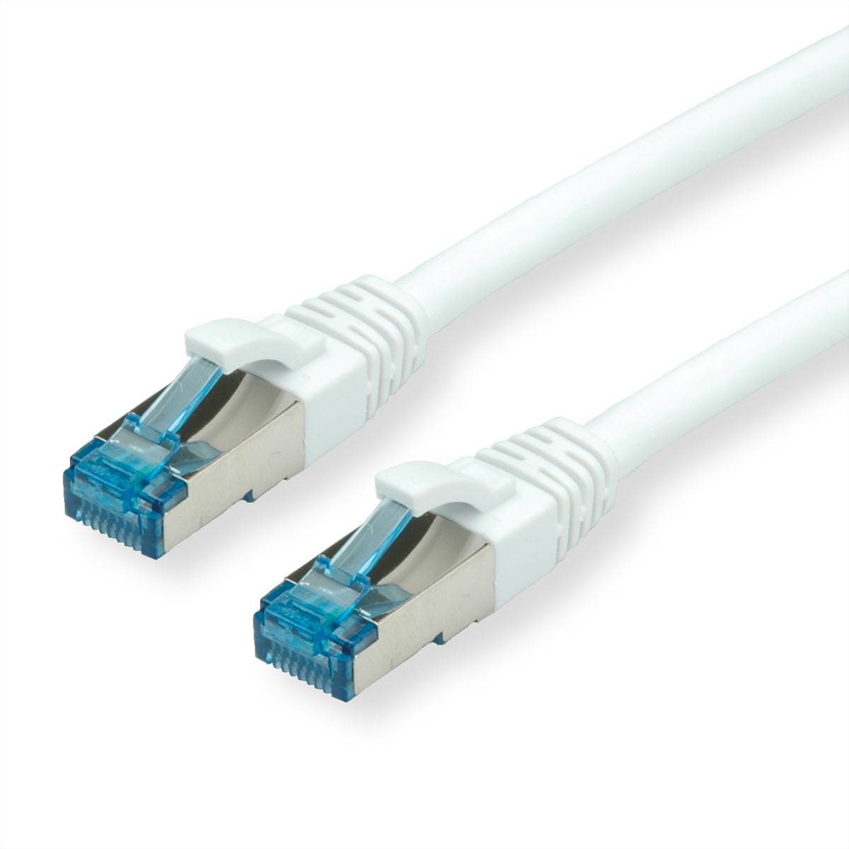 VALUE Patchkabel Kat.6A (Class EA) S/FTP (PiMF), LSOH, weiß, 1,5 m
