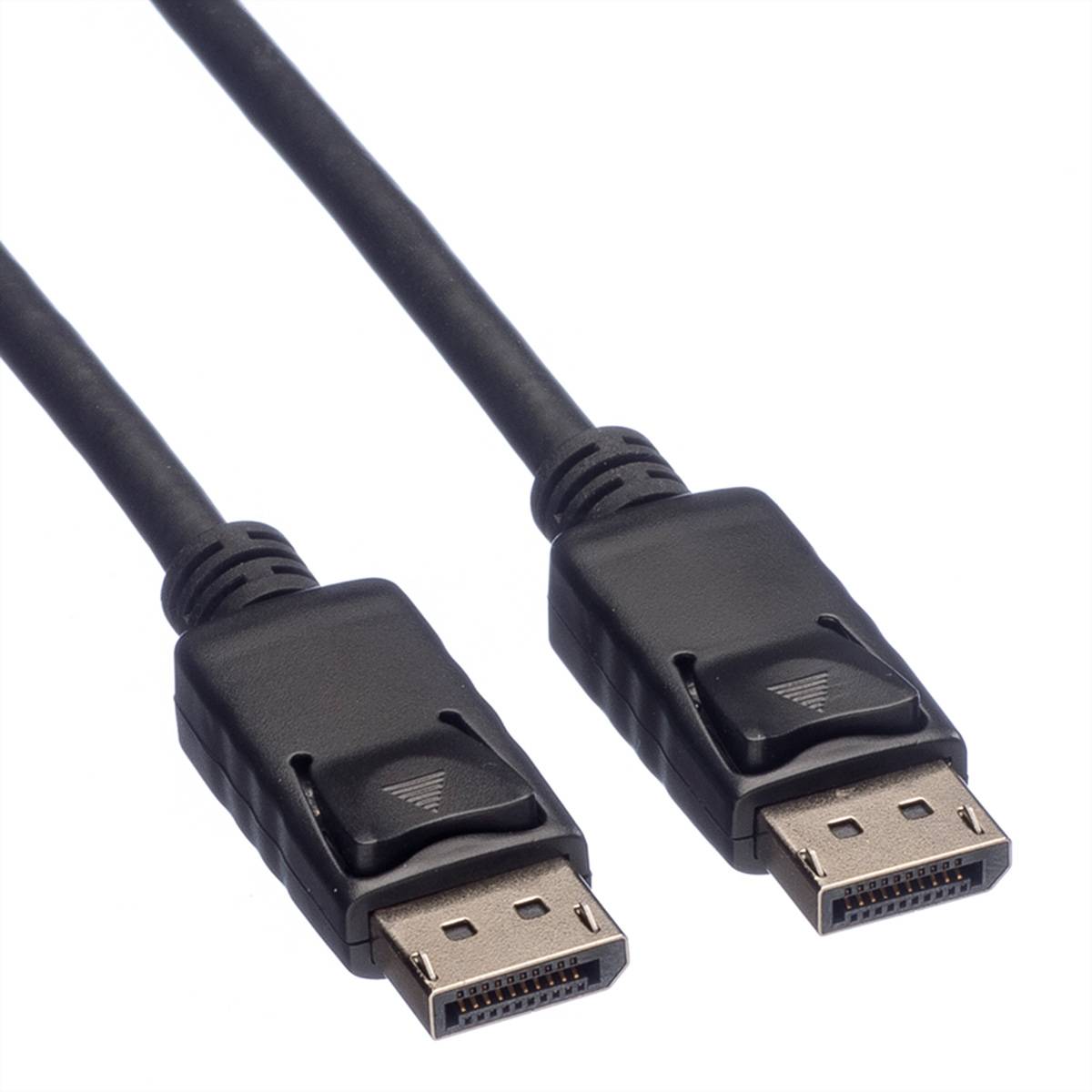 Roline DisplayPort Anschlusskabel DisplayPort Stecker, DisplayPort Stecker 3.00 m Schwarz 11.04.5763 Geschirmt DisplayPort-Kabel