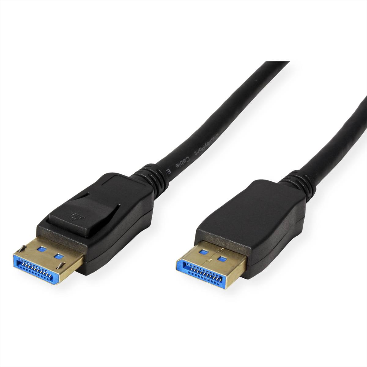 Roline DisplayPort Anschlusskabel DisplayPort Stecker 1.5 m Schwarz 11.04.6001 DisplayPort-Kabel