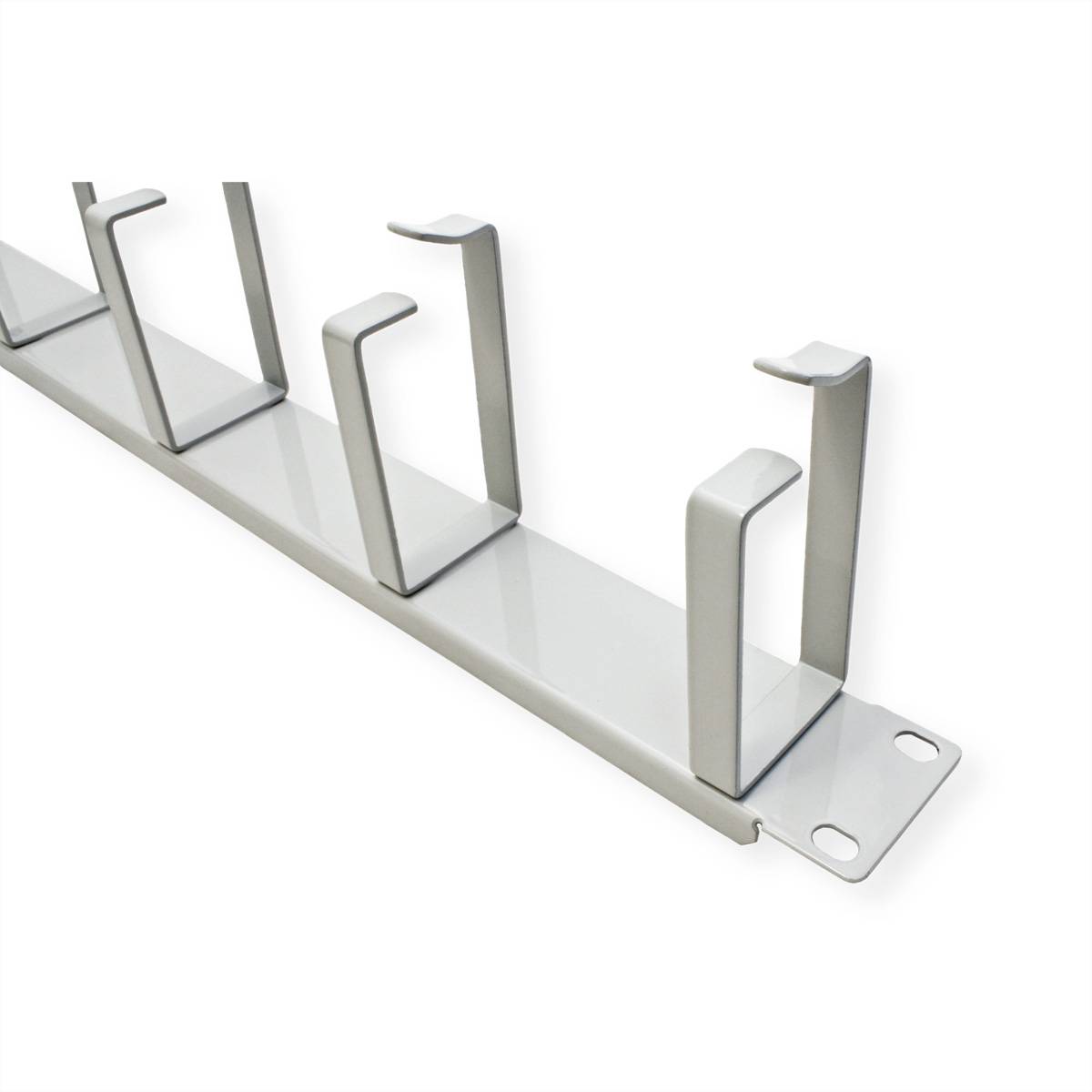 Value 26.99.0308 19 Zoll Netzwerkschrank-Frontblende 1 HE Grau (RAL 7035)