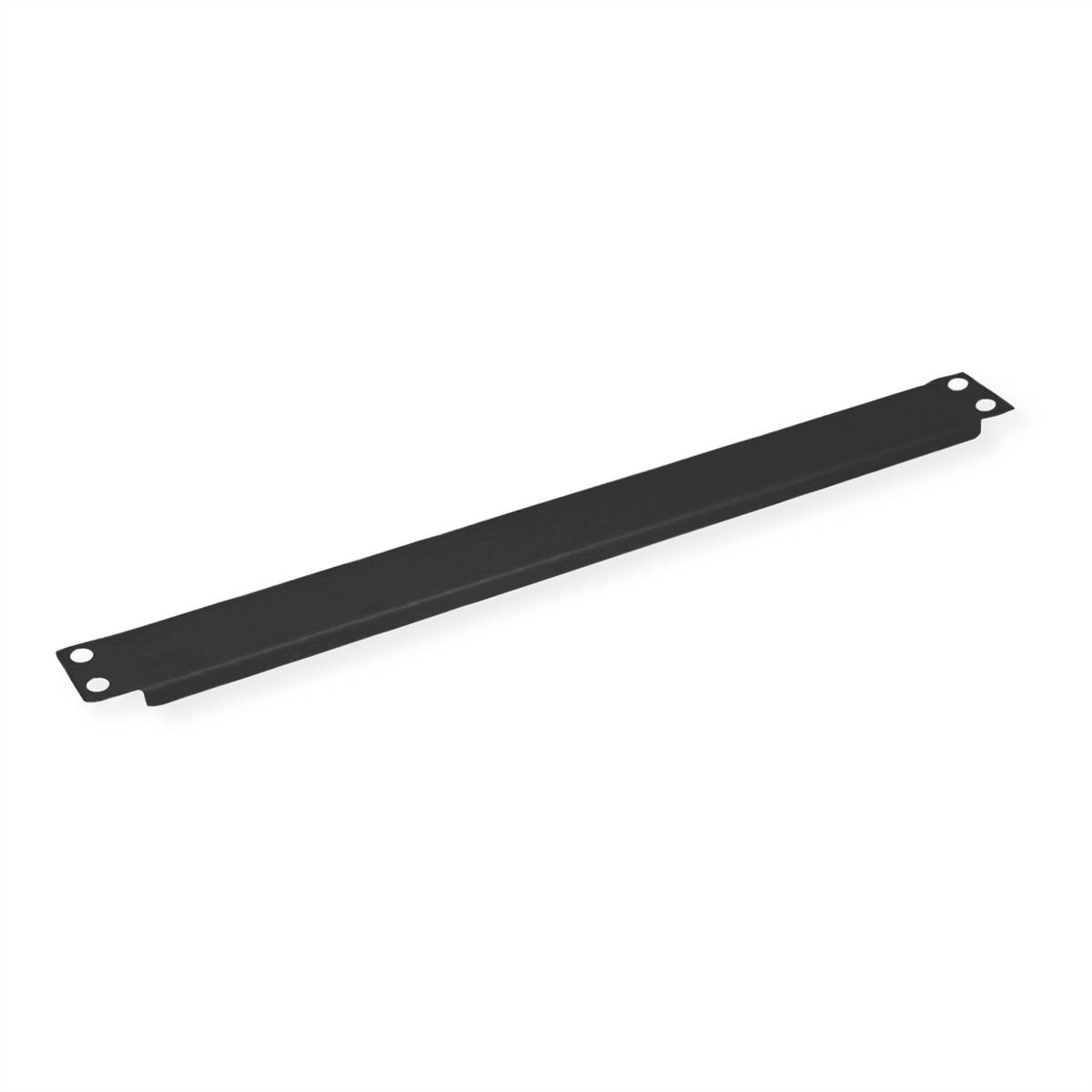 VALUE 19"-Blindplatte 1 HE, schwarz