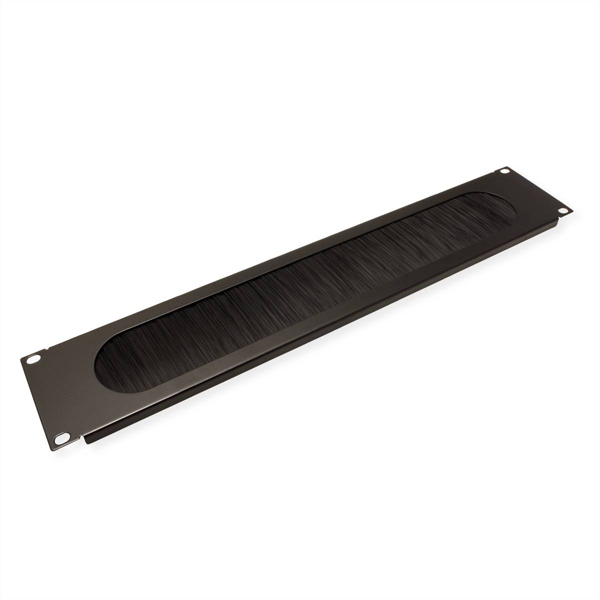 Value 26.99.0316 19 Zoll Netzwerkschrank-Frontblende 2 HE Schwarz (RAL 9005)