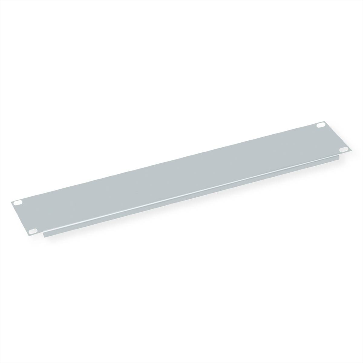 VALUE 19"-Blindplatte 2 HE, grau